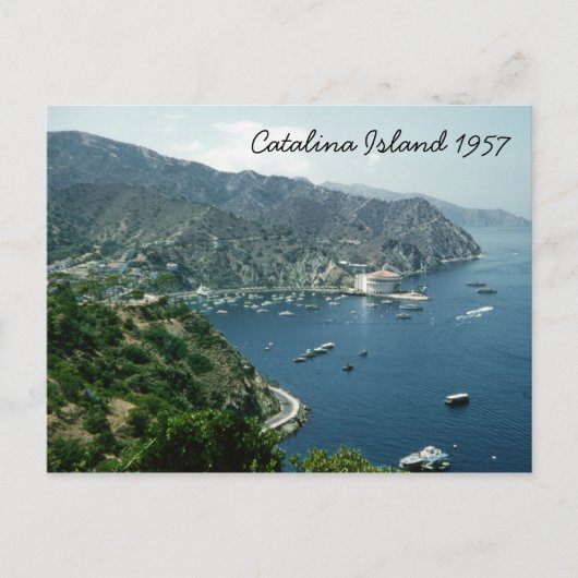 Carte Postale Catalina Island Retro 1957 Historic Landmark (Devant)