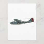 Carte Postale Catalina PBY-5A consolidée (Devant)