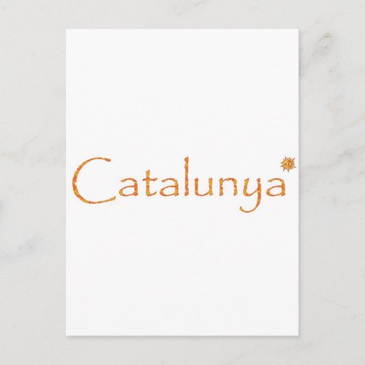 Carte Postale catalogne (Devant)