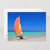 Carte Postale Catamaran (Devant / Derrière)