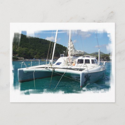 Carte postale Catamaran (Devant)