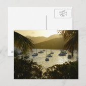 Carte Postale Catamarans et voiliers (Devant / Derrière)