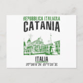Carte Postale Catane (Devant)