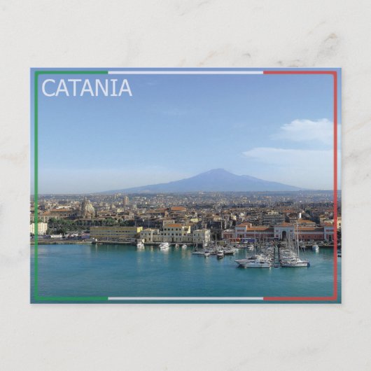 Carte Postale Catane - Italie (Devant)