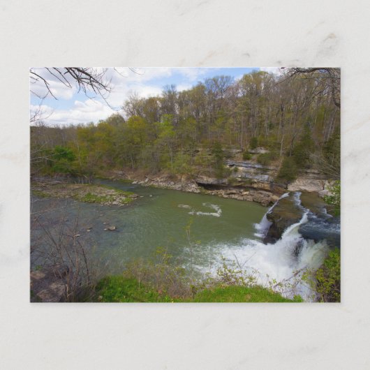 Carte Postale Cataract Falls, Upper Falls, Indiana (Devant)