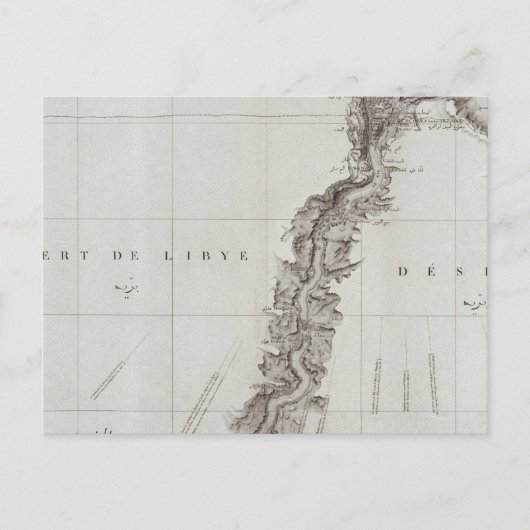 Carte Postale Cataractes, Syene, Égypte (Devant)