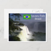 Carte postale Cataratas de Iguazu, Iguazu Falls (Devant / Derrière)