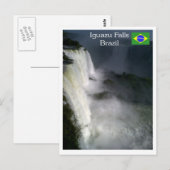 Carte postale Cataratas de Iguazu, Iguazu Falls (Devant / Derrière)