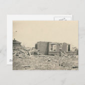 Carte Postale catastrophe naturelle (Devant / Derrière)