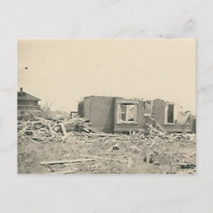 Carte Postale catastrophe naturelle