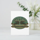 Carte Postale Catch a California Dreamin Surf Wave (Debout devant)