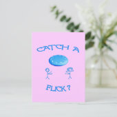 Carte Postale Catch A Flick Frisbee (Debout devant)