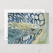 Carte Postale Catch & Release Fishing Designs (Devant / Derrière)