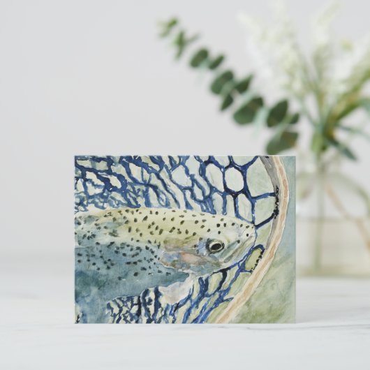 Carte Postale Catch & Release Fishing Designs (Debout devant)