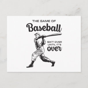 Carte Postale Catcher Baseball Sports Pitcher Drôle Idée cadeau