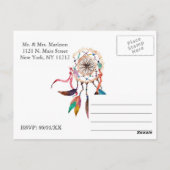 Carte Postale Catcher de dragage de Bohême en peinture d'aquarel (Dos)