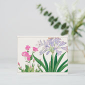 Carte Postale Catchfly, lis africain par Tanigami Konan (Debout devant)