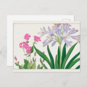 Carte Postale Catchfly, lis africain par Tanigami Konan (Devant / Derrière)