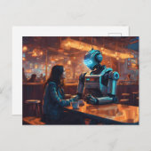 Carte Postale Catching Up with an Old Friend (Devant / Derrière)