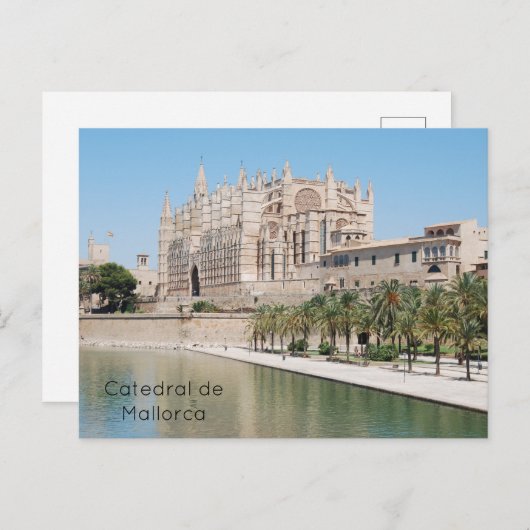 Carte Postale Catedral de Mallorca (Devant / Derrière)