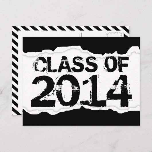 Carte Postale Catégorie 2014 (déchirure de page) (Devant / Derrière)