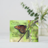 Carte postale Caterpillar / Caterpillar (Debout devant)