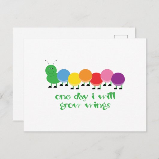 Carte Postale Caterpillar Dream (Devant / Derrière)