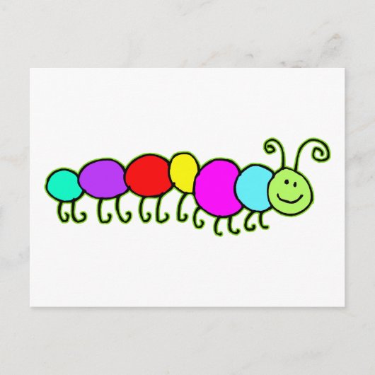 Carte Postale Caterpillar Netty (Devant)
