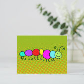 Carte Postale Caterpillar Netty + vos idées (Debout devant)
