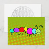 Carte Postale Caterpillar Netty + vos idées (Devant / Derrière)