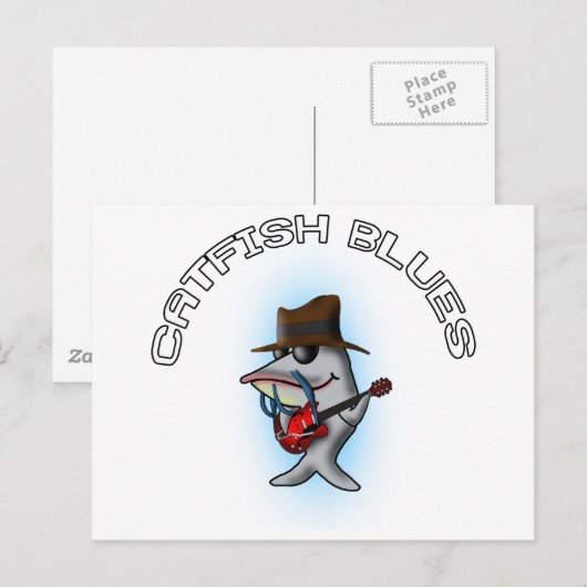 Carte Postale Catfish Blues (Devant / Derrière)