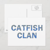 Carte Postale catfish clan (Devant / Derrière)
