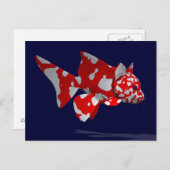 Carte Postale Catfish très rare (Devant / Derrière)