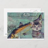 Carte Postale Catfishing (Devant / Derrière)