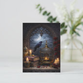 Carte Postale Cathedral Gothic Wall Art – Raven Still Life (Debout devant)