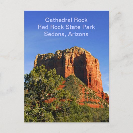 Carte Postale Cathedral Rock, Arizona (Devant)