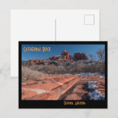 Carte Postale Cathedral Rock - Sedona, Arizona (Devant / Derrière)