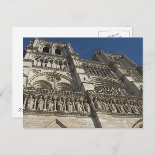Carte Postale Cathédrale (Devant / Derrière)