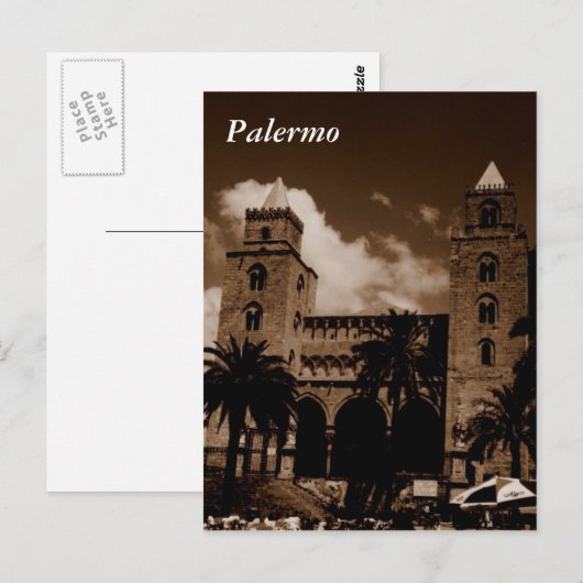 Carte Postale Cathédrale (Devant / Derrière)