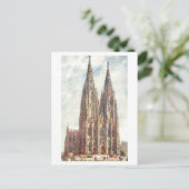 Carte Postale Cathédrale ancienne à Cologne/Koln (Debout devant)