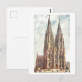 Carte Postale Cathédrale ancienne à Cologne/Koln (Devant / Derrière)