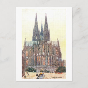 Carte Postale Cathédrale ancienne à Cologne/Koln