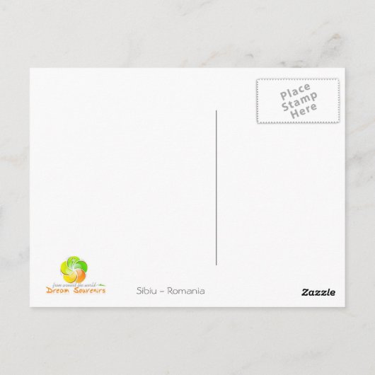 Carte Postale Cathédrale catholique (Dos)