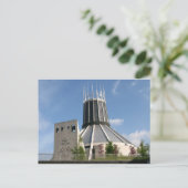 Carte Postale Cathédrale Catholique - Liverpool (Debout devant)