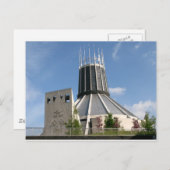 Carte Postale Cathédrale Catholique - Liverpool (Devant / Derrière)