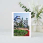 Carte Postale Cathédrale d'architecture de Grodno Belarus (Debout devant)