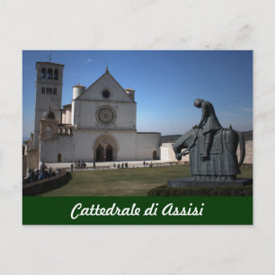 Carte Postale Cathédrale d'Assise (Italien) : Cattedrale di Assi