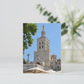 Carte Postale Cathédrale d'Avignon en France (Debout devant)