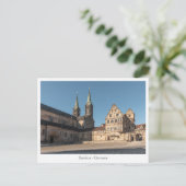 Carte Postale Cathédrale de Bamberg, Allemagne (Debout devant)