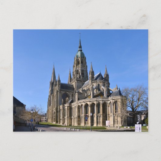 Carte Postale Cathédrale de Bayeux en France (Devant)
